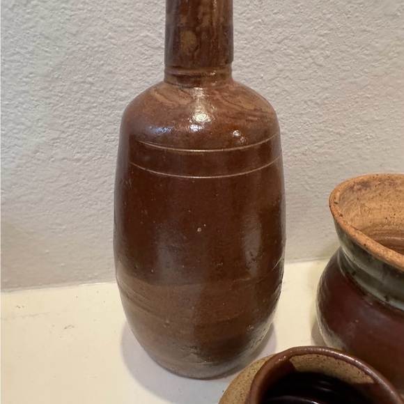 Vintage Pottery Set of 3 - Picture 4 of 10